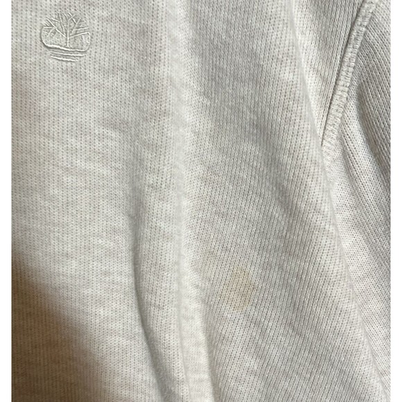 Timberland Sweater Adult XXL White Full Zip Outdoors Mens Long Sleeve - Picture 5 of 12